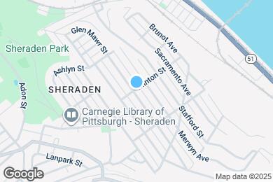 Map image of the property - 2962 Glen Mawr St
