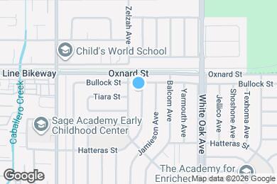 Map image of the property - 5957 Alonzo Ave