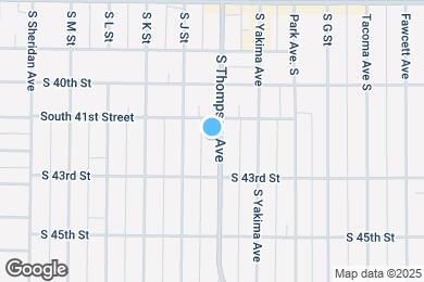 Map image of the property - 4116 S Thompson Ave