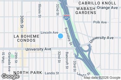 Map image of the property - 3949 32nd St