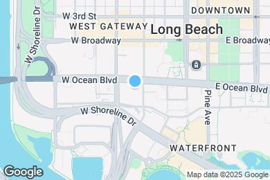 Map image of the property - 400 W Ocean Blvd
