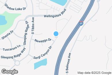 Map image of the property - 7710 Sergi Canyon Dr