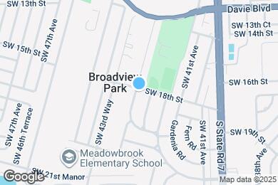 Map image of the property - 4260 SW 18th St