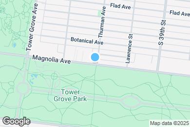 Map image of the property - 4101 Magnolia Ave