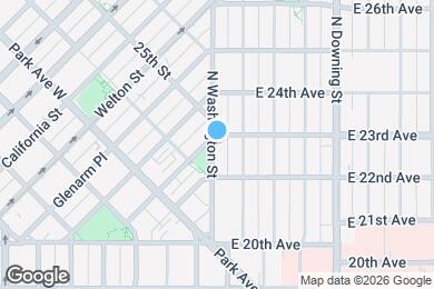 Map image of the property - 2250 N Washington St