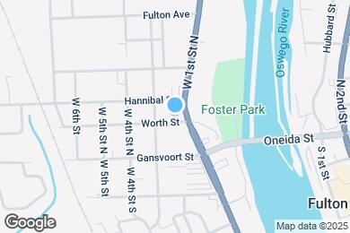 Map image of the property - 204 Worth St