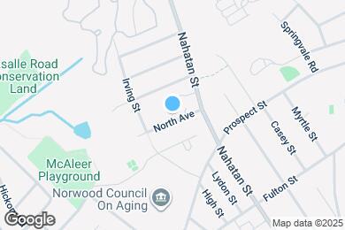 Map image of the property - 25 North Ave