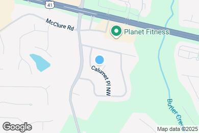 Map image of the property - 3161 Calumet Ct NW