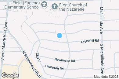 Map image of the property - 3651 Greenhill Rd