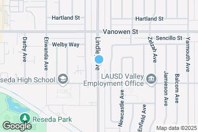 Map image of the property - 6638 Lindley Ave