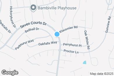 Map image of the property - 9408 Seven Courts Dr