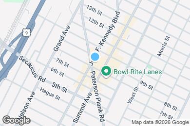 Map image of the property - 806 Kennedy Blvd