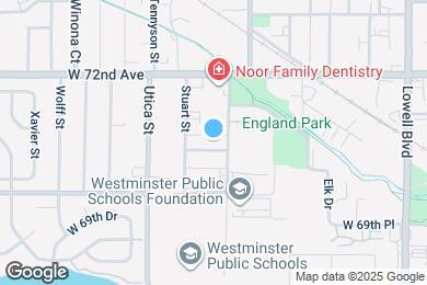 Map image of the property - 4225 W 70th Pl