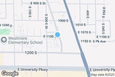 Map image of the property - 1110 S Graff Cir