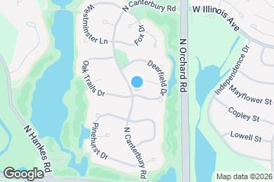 Map image of the property - 2499 Deerfield Dr