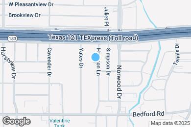 Map image of the property - 1409 Harrison Ln