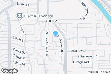 Map image of the property - 2068 S Mcconnell Dr