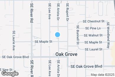 Map image of the property - 14603 SE Arista Dr