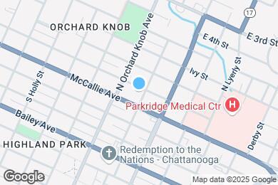 Map image of the property - 1912 Oak St