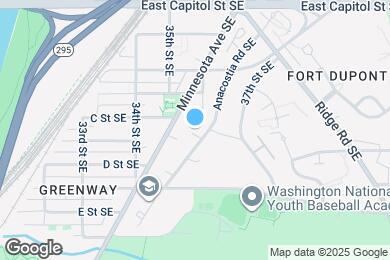 Map image of the property - 313 - 315 Anacostia Rd SE