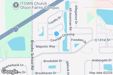 Map image of the property - 12668 Courage Crossing