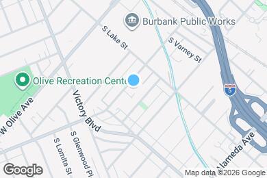 Map image of the property - 240 W Verdugo Ave