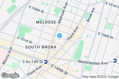 Map image of the property - EAST 153 STREET