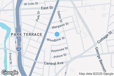 Map image of the property - 158 Woodbine St