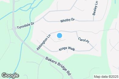 Map image of the property - 203 Dene Dr