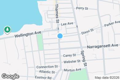 Map image of the property - 616 Thames St