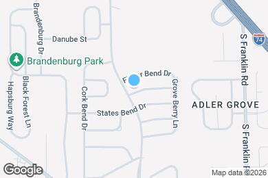 Map image of the property - 8016 Grove Berry Way