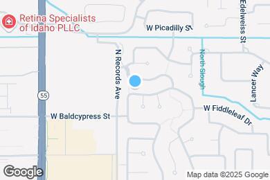 Map image of the property - 13326 W Fringetree St