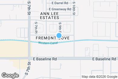 Map image of the property - 7211 S 8th Terrace