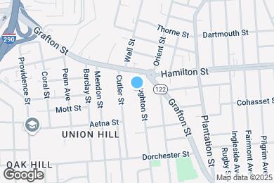 Map image of the property - 16 Houghton St