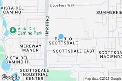 Map image of the property - 8155 E Roosevelt St