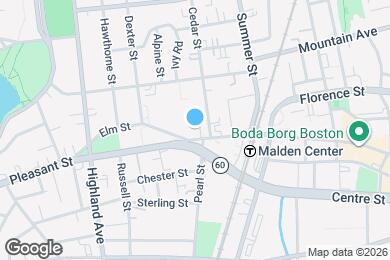 Map image of the property - 347 Pleasant St