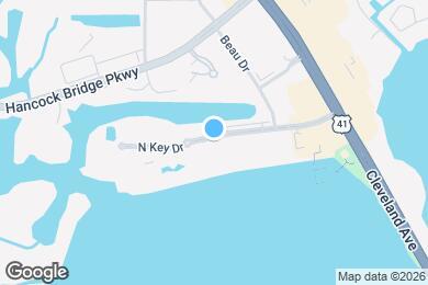 Map image of the property - Stunning 2/2 condo