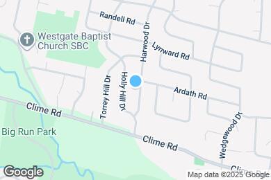 Map image of the property - 1061 Harwood Dr