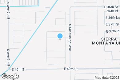 Map image of the property - 7365 E 38th St