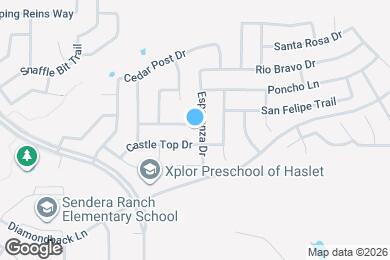 Map image of the property - 1005 Fort Apache Dr