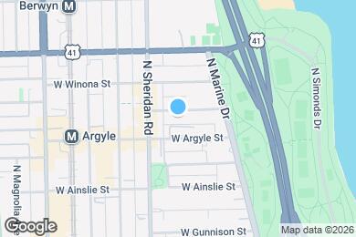 Map image of the property - 925 W Carmen Ave