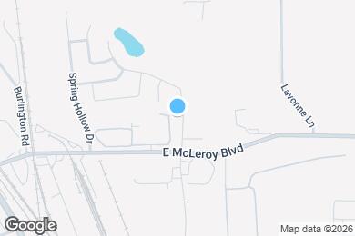 Map image of the property - 128 Creek Terrace Dr