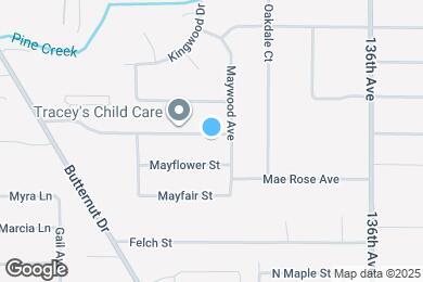 Map image of the property - 350 W Mae Rose Ave