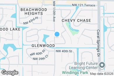 Map image of the property - 4171 NW 110th Ave