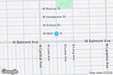 Map image of the property - 3214 N Linder Ave