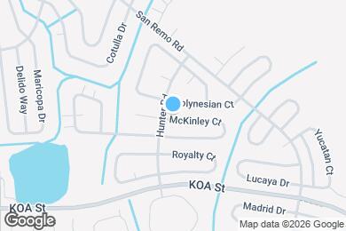 Map image of the property - 660 McKinley Ct