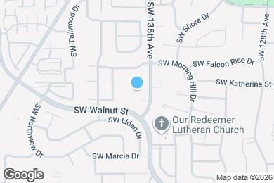 Map image of the property - 12085 SW 135th Ave