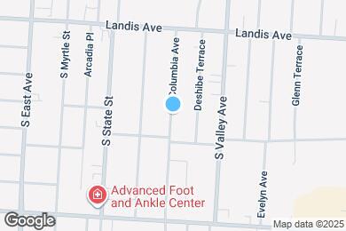 Map image of the property - 37 Columbia Ave