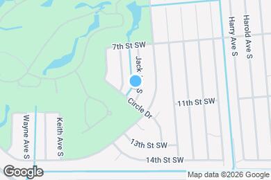 Map image of the property - 736 Jack Ave S