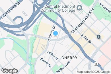 Map image of the property - 205 S Kings Dr